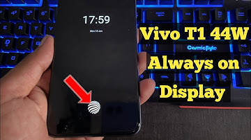 Vivo T1 Always on display | Vivo Phone Always on Display enable and disable