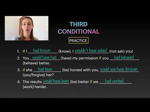 THIRD CONDITIONAL - Tercer Condicional en inglés (explicación en español)