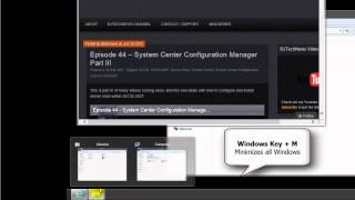 Episode 46 - Windows 8 Keyboard Shortcuts Part I