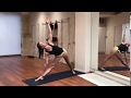 Tous en forme avec isabelle de saint jores  srie equilibres 2 ardha chandrasana