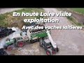 Film en haute loire chez sbastien on visite une exploitation laitire des vue en drone