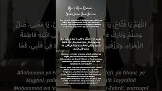 Sholawat Qonaah Sabar Dan Tawakkal Bersama Ummi Sayyidah Fatimah Az Zahro