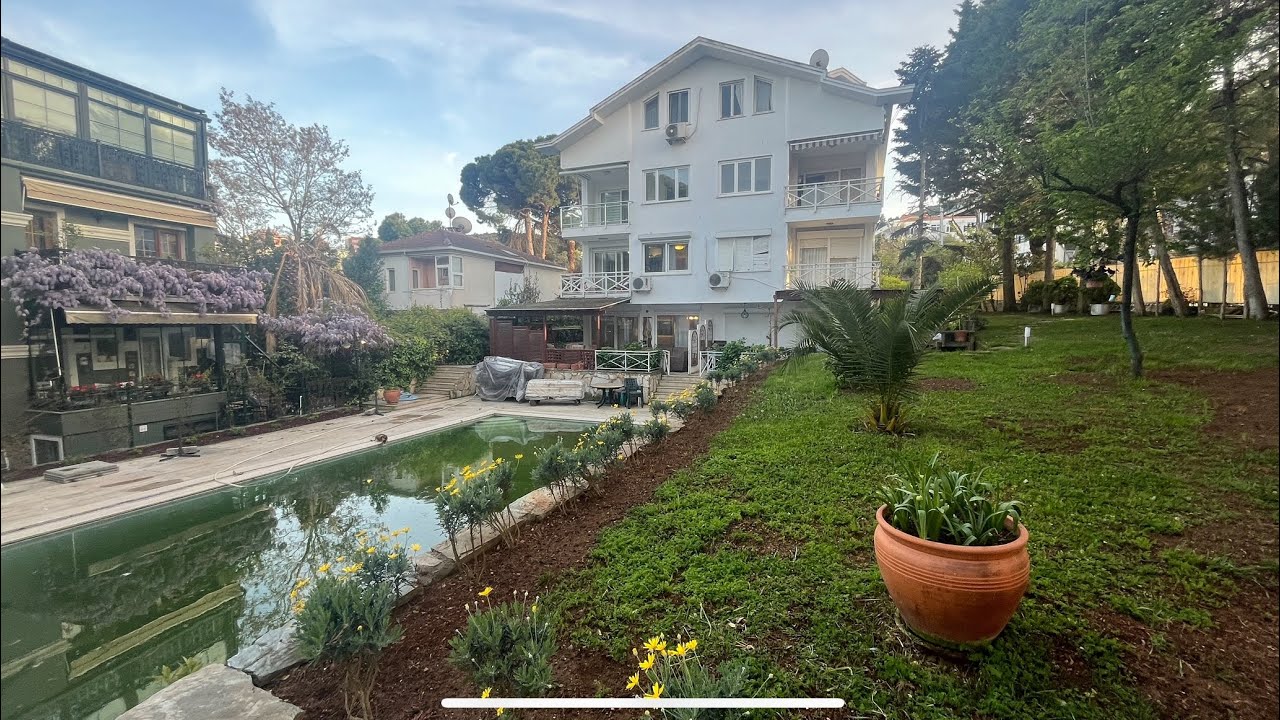 Bakımlı Sitede 4+1 Dekorasyonlu Bahçe Dubleksi  500.000 Usd