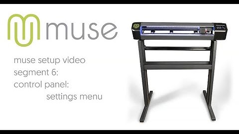 MUSE Setup - PART 6 - Control Panel: Settings