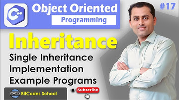 Single Inheritance in C++ with Example Programs | Part 17 | OOP Tutorial for Beginners