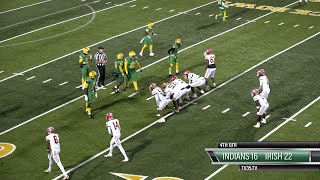 Game of the Week - Dodge County Indians vs. Dublin Fighting Irish Dodge County High School