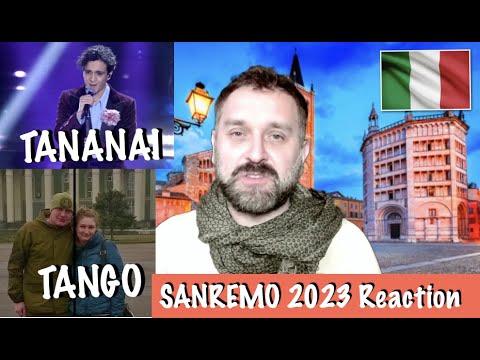 SANREMO 2023 - TANANAI : "TANGO" REACTION