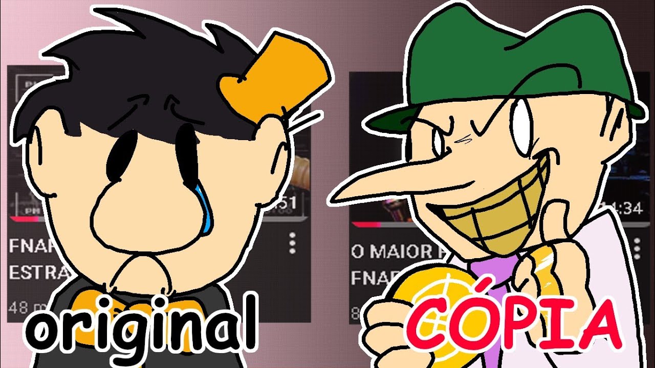 COPIARAM O MEU VÍDEO!!!