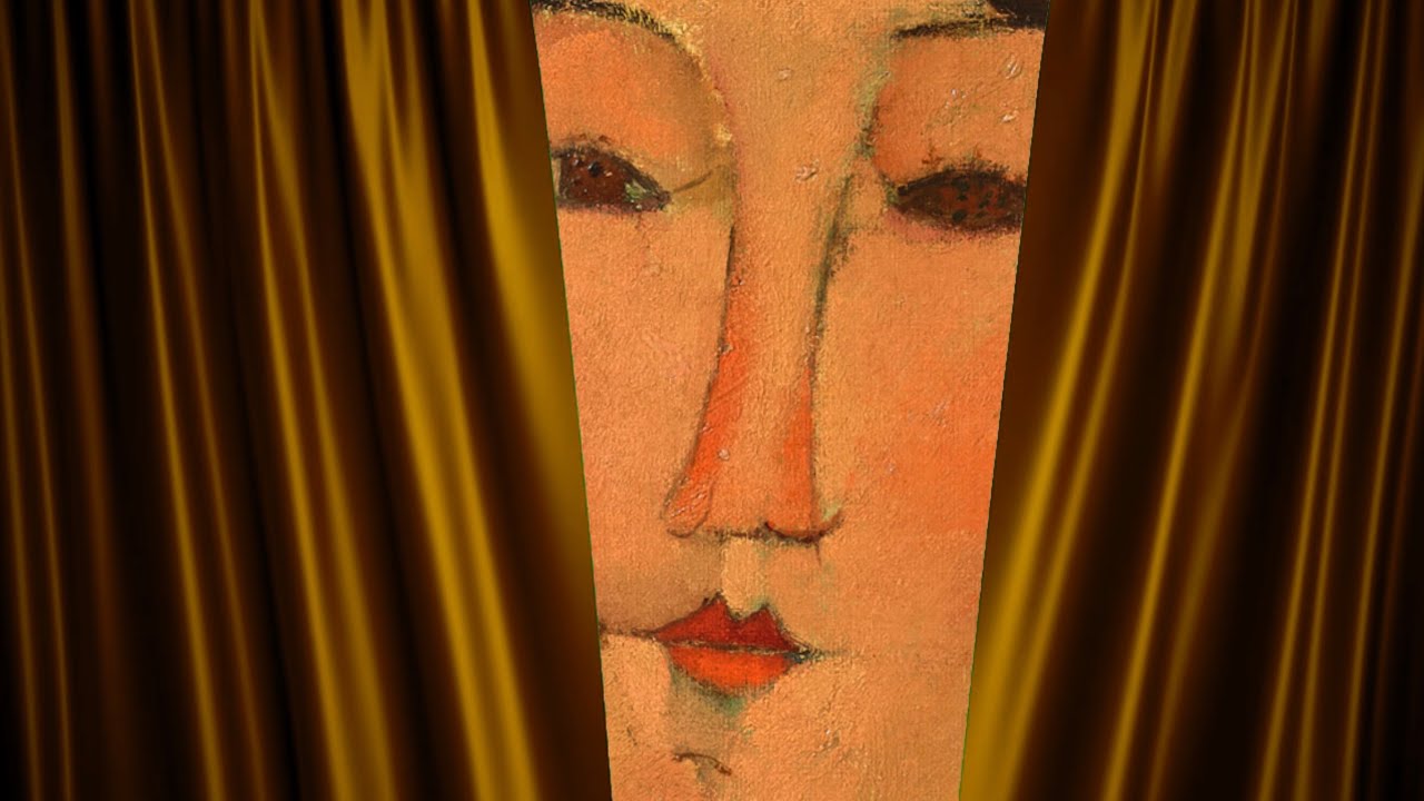 🖼️ AMEDEO MODIGLIANI (1884-1920)  — Beatrice Hastings (devant une porte)