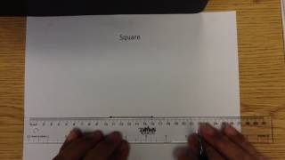 1-12 Construct a square given side length
