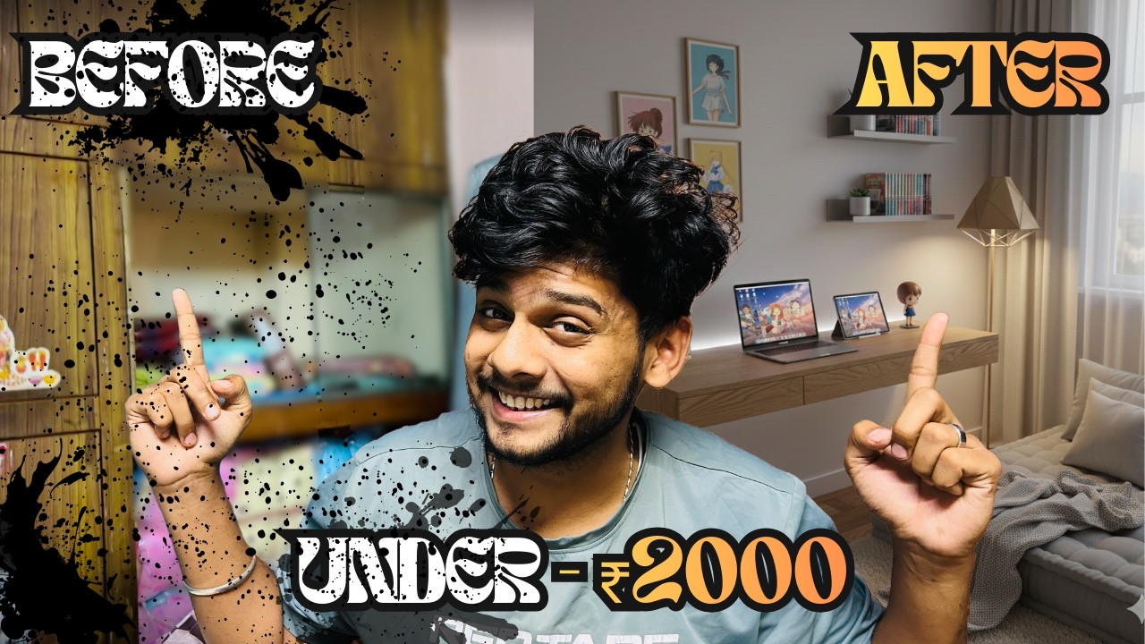 Room Makeover UNDER ₹2000 Challenge 😳 | Final Setup Reveal Part 2
