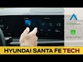 Media Screen in the Hyundai Santa Fe Hybrid (2024-2025) | CarPlay, Android Auto, Tricks and more!