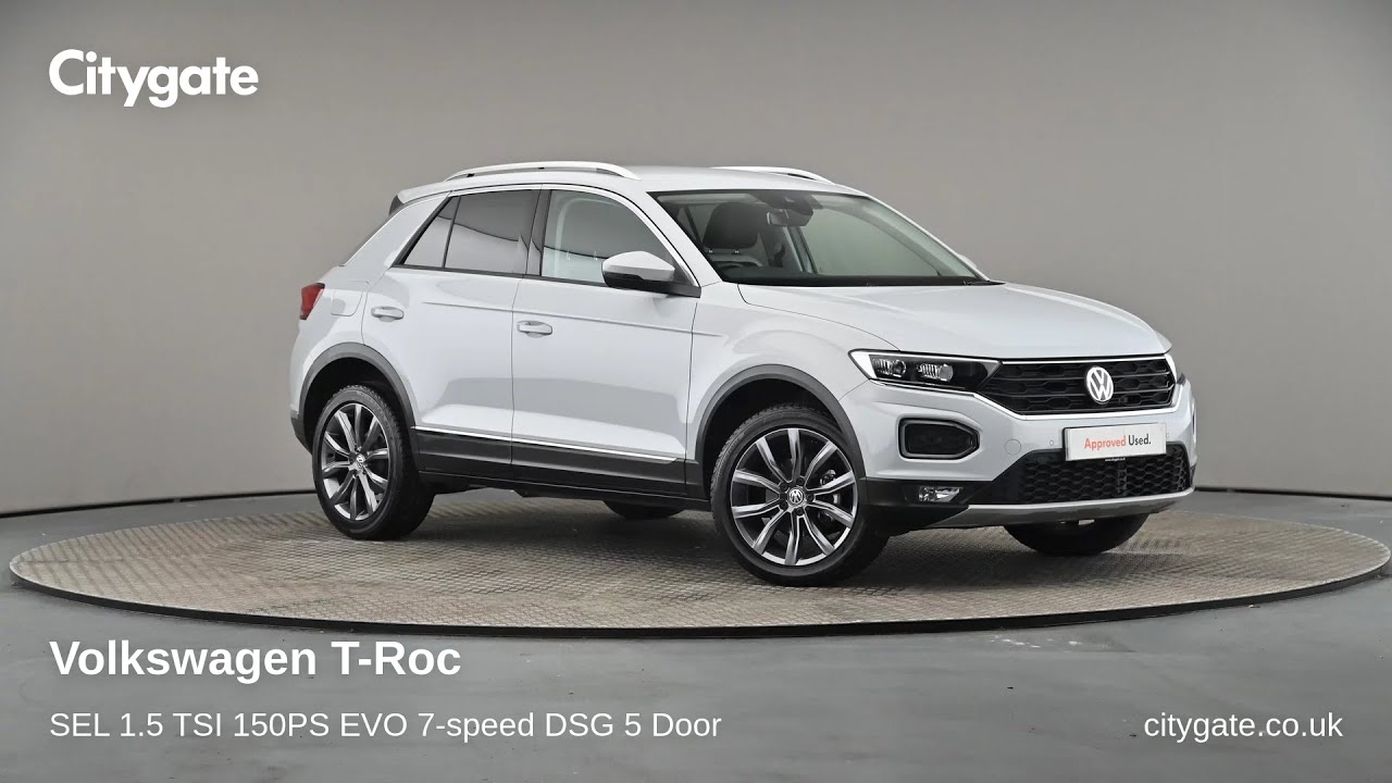 Volkswagen T-Roc - SEL 1.5 TSI 150PS EVO 7-speed DSG 5 Door - Citygate ...