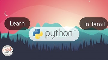Learn python programming language in tamil  | simple and easy way for learning c | tamil hacks