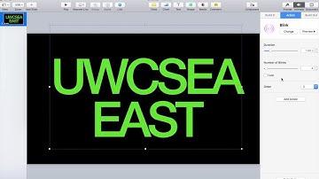 Keynote+iMovie= Great intro with greenscreen effect!