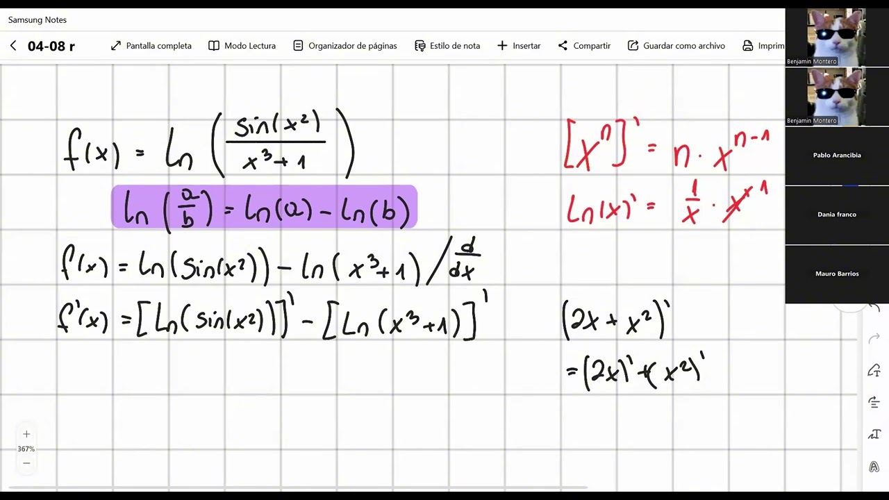Cálculo 1 - Intensivo PEP 2: Derivando la PEP 2 [Benjamín Montero]