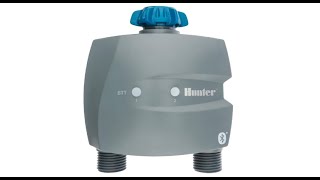 Hunter Industries BTT200 Hunter BTT 2-Zone Tap Timer Irrigation Controller, Gray - Overview