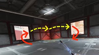 Movement spots on the new Firing Range - Apex Legends