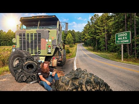 I Bought A Massive Military Truck By Accident Then Tried Driving It Across America