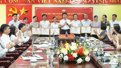 Ủy ban MTTQ huyện Thạch Thất sơ kết công tác Mặt trận 6 tháng đầu năm 2023