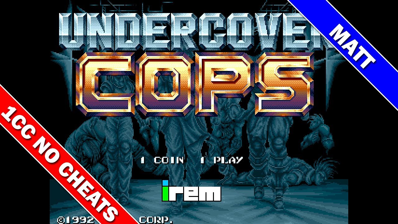 Undercover Cops Matt 1CC Difficulty Hard YouTube