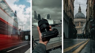 London City STREET Photography POV - SONY ZV-E10  (Sigma 85mm F1.4 + Sigma 18-50mm F2.8)