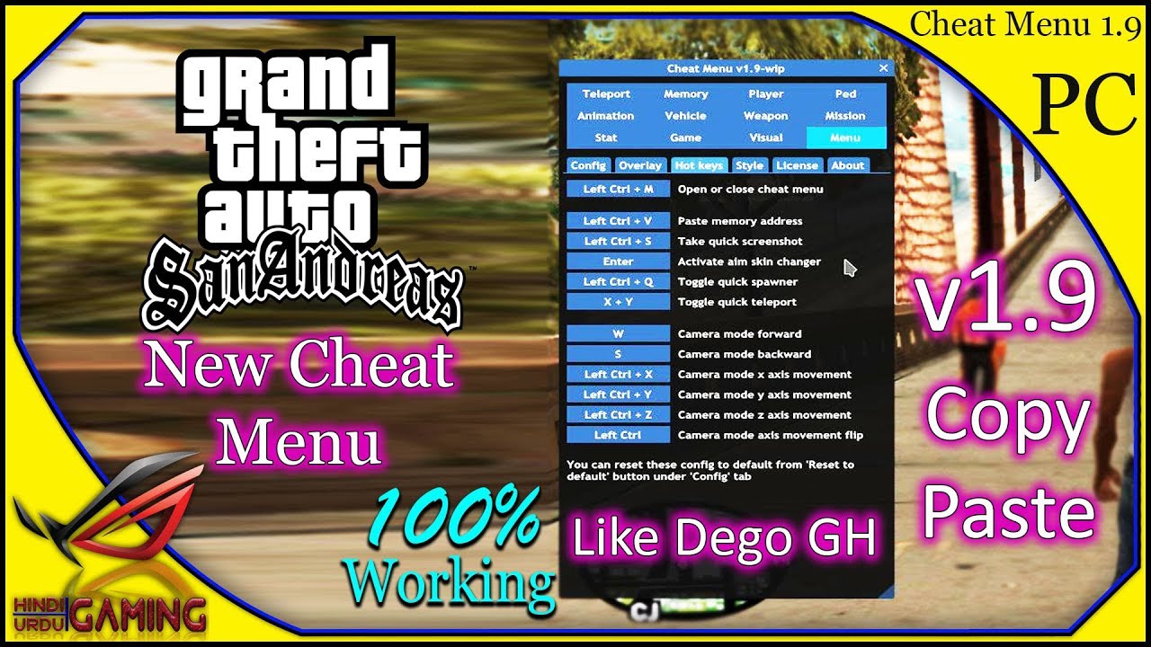 Grand Theft Auto: San Andreas Cheater APK 2.3 - Download Free for