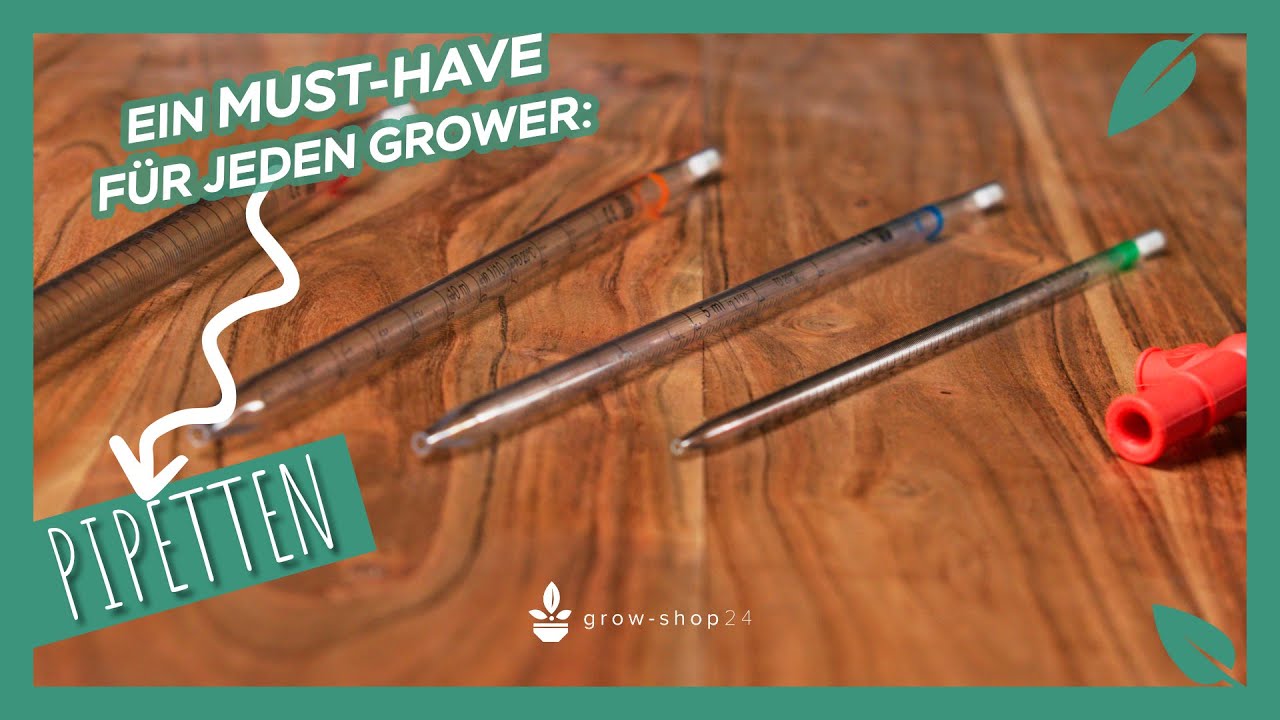 Pipetten - Dünger ganz einfach richtig dosieren