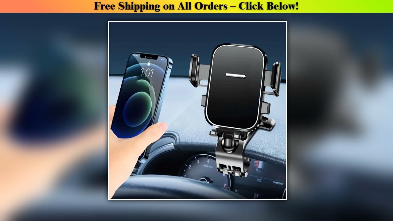 Mobile Phone Car Holder New Style Central Control Instrument PanelMulti-functional Car Universal