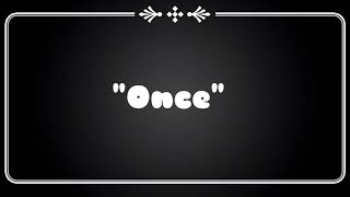 Ringtone "Once"