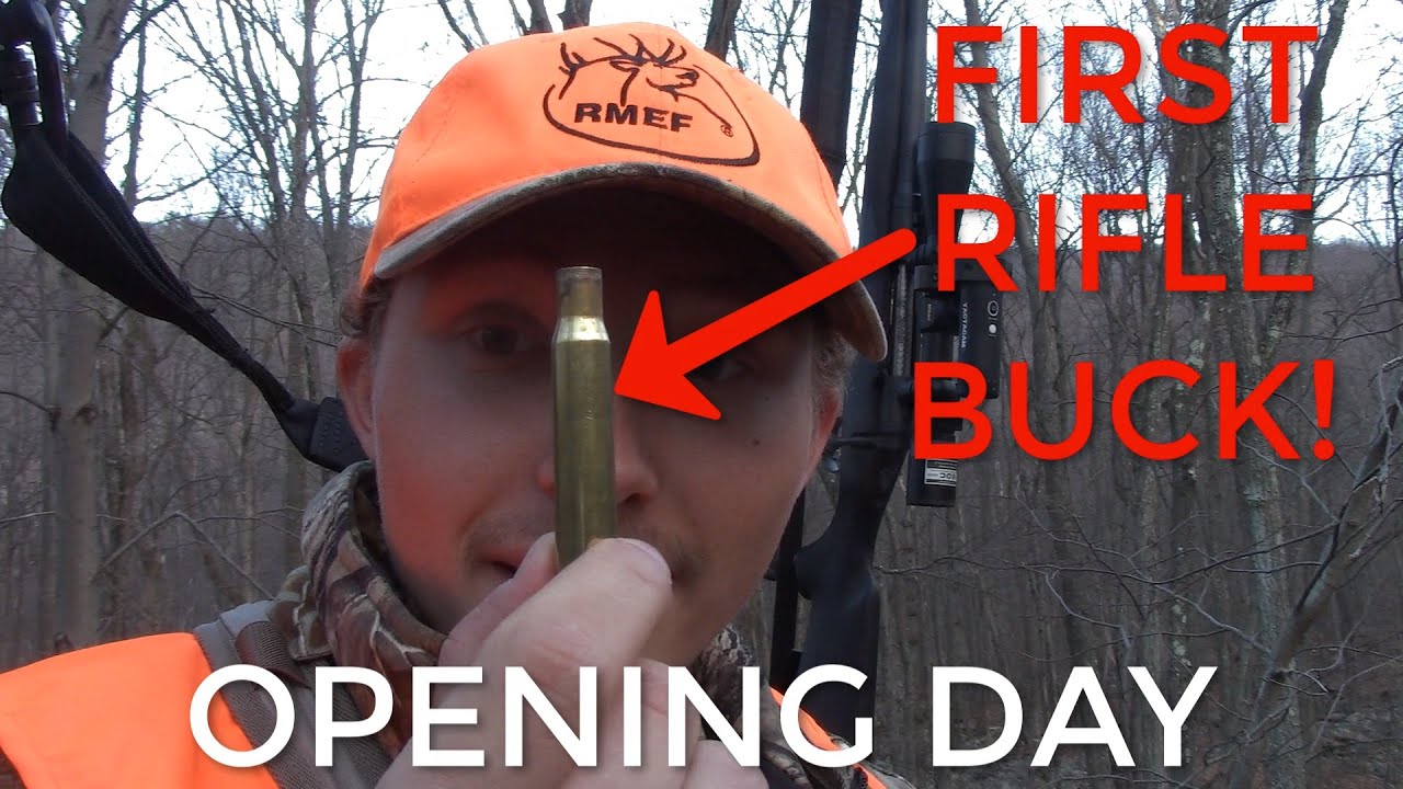 PA RIFLE SEASON OPENING DAY | FIRST RIFLE BUCK!! PUBLIC LAND!!! LOTS OF