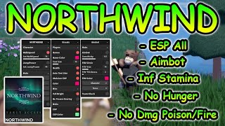Roblox NORTHWIND Script - ESP All | Aimbot | Inf Stamina & More 2022