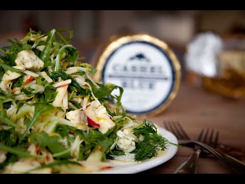 Raw Slaw with Cashel Blue® Cheese - A Salad by Richard Gleeson