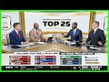 2025 College Football Playoff Rankings Show - 11/4/25