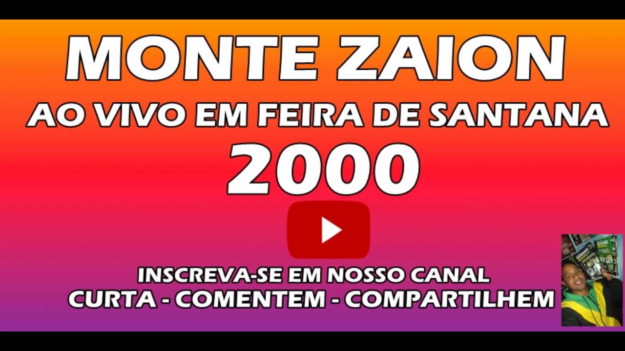 Monte zaion ao vivo em Feira de Santana 2000