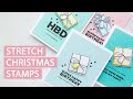 Stretch Your Christmas Stamps into Birthday Cards