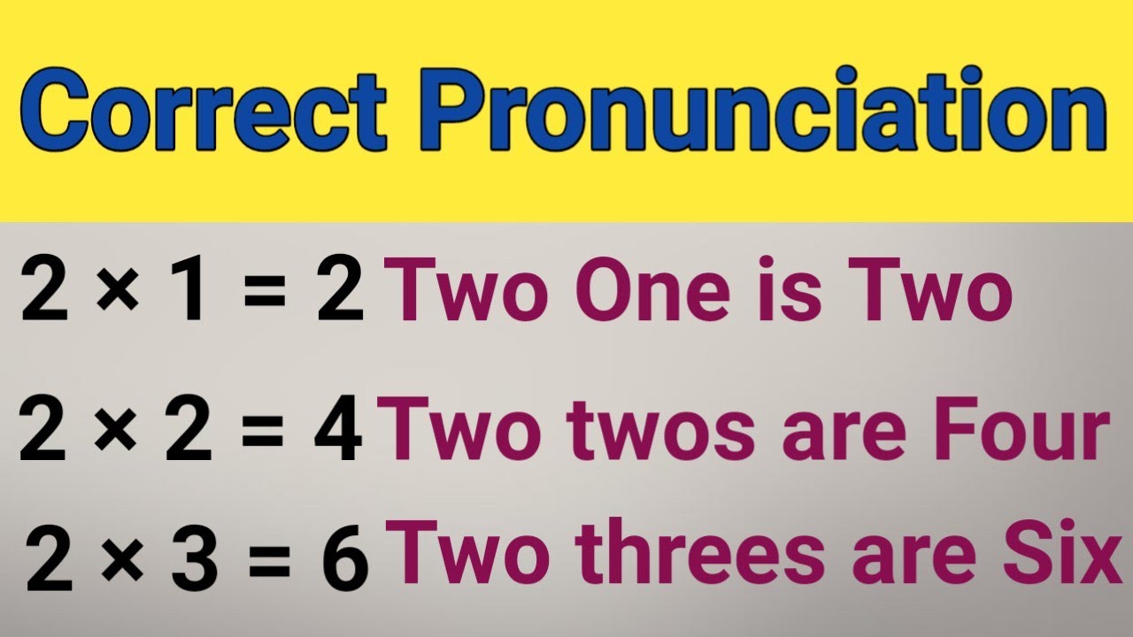 Correct Pronunciation Of Table Of 2 Pahade How To Learn Table Of correct-pronunciation-of-table-of-2-pahade-how-to-learn-table-of