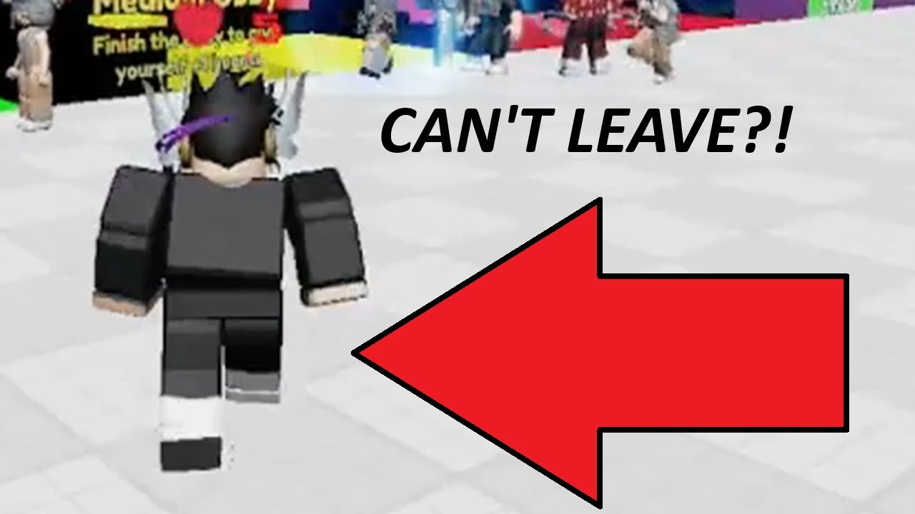 This Roblox Game WON'T LET ME LEAVE (Don't Leave the Game) - YouTube