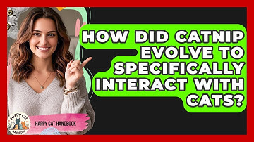 How Did Catnip Evolve To Specifically Interact With Cats? - Happy Cat Handbook