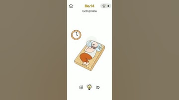 Brain Out Challenge Prank Plan level 14 get up now walkthrough Gameplay solution