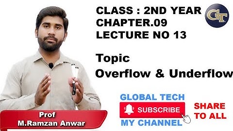 Overflow and underflow | Global Tech