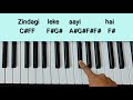 Tere Liye Tutorial(Chords+Melody) | Veer Zara | Keyboard