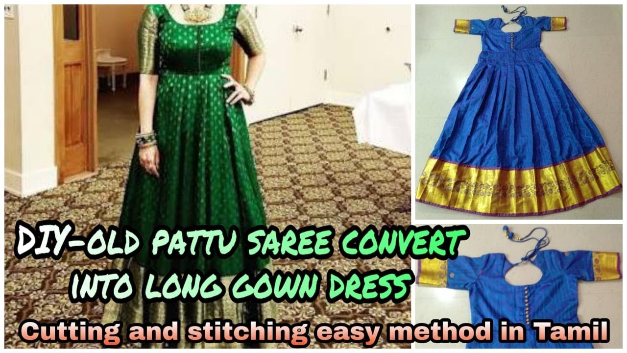 कम कपड़े में बनाये घेरदार गाउन Designer Anarkali Long Gown Cutting in Hindi  👗👌 Designer Long Gown - YouTube