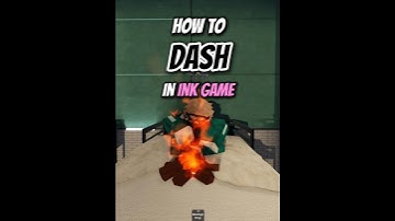 How to Dash in Ink Game! #roblox #squidgame #inkgame #robloxsquidgame