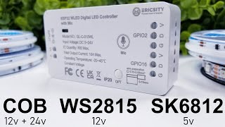 Plug n Play WLED Controller: 5v, 12v, 24v Compatible! Full Walkthrough.