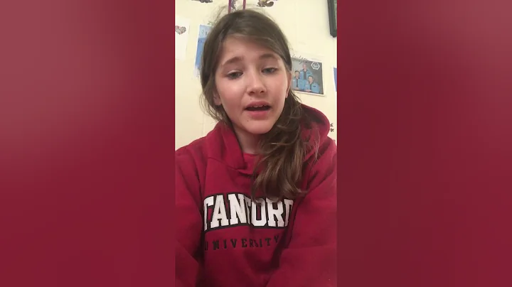 My daughter singing walk on the water by Britt Nic...