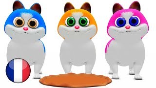 Trois Petits Chatons  | Comptines pour Enfants | Dessin Animé Francais | Comptine Little Treehouse