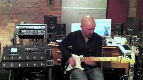 Line 6 Pod HD500 Demo - Midi Program changes