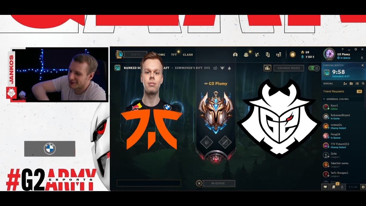 G2 Jankos About Team Vibe and FNC Wunder