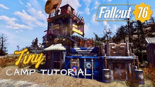 Fallout 76 Camp Tutorial : Tiny Camp Build